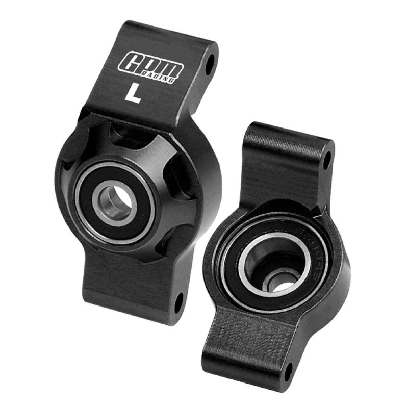 GPM Alu-Radträger hinten schwarz TRX MiniMaxx TXMM022BK - Abbildung 1