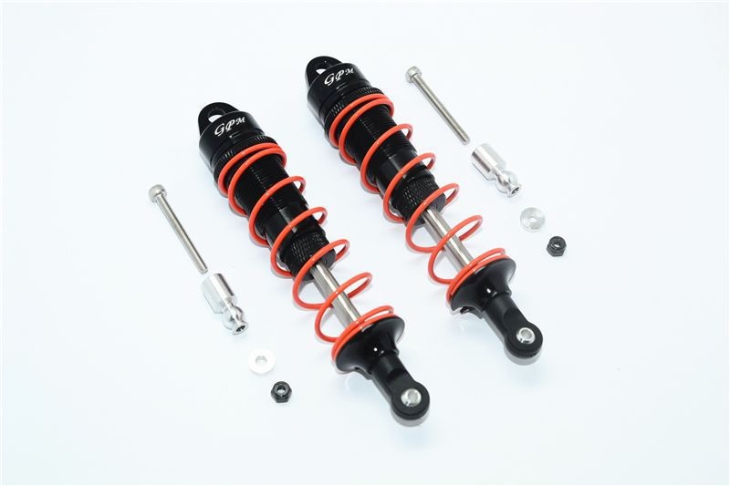 GPM Alu Dämpfer 110mm vorn schwarz ARRMA Kraton, Talion, Typhon (h), Senton (h), Outcast 6s MAK110FBKORBEB