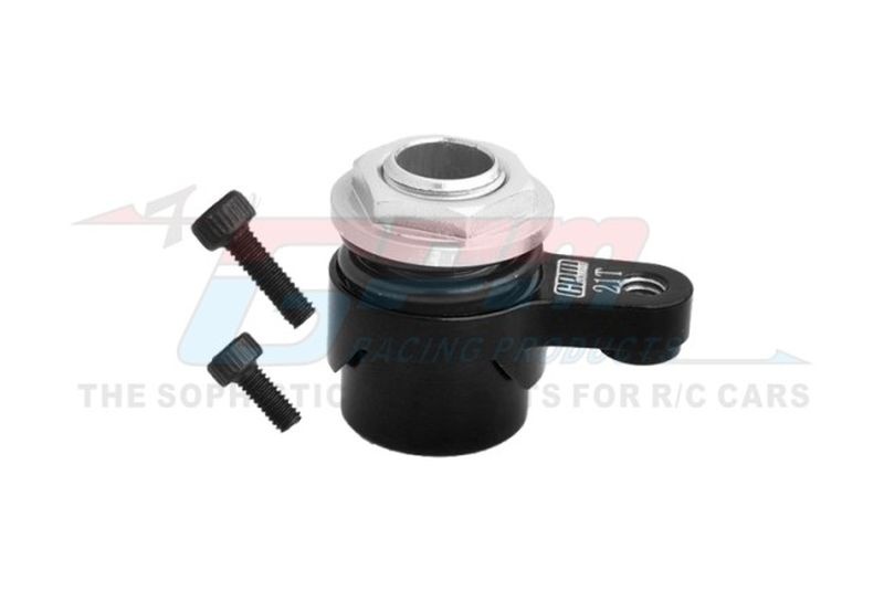 GPM Servosaver-Set Alu schwarz inklusive Feder für ARRMA 1/18 Granite 4WD MGG021TSHBK