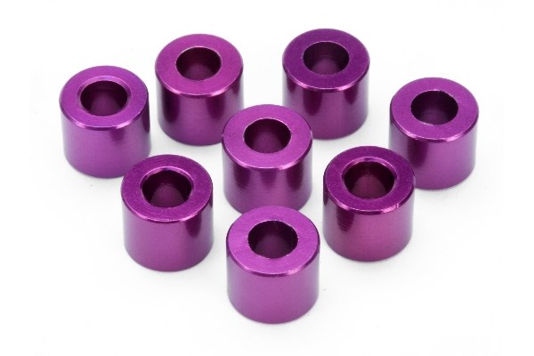 HPI Scheibe 4X8X6.5mm (Lila/8St) 86378