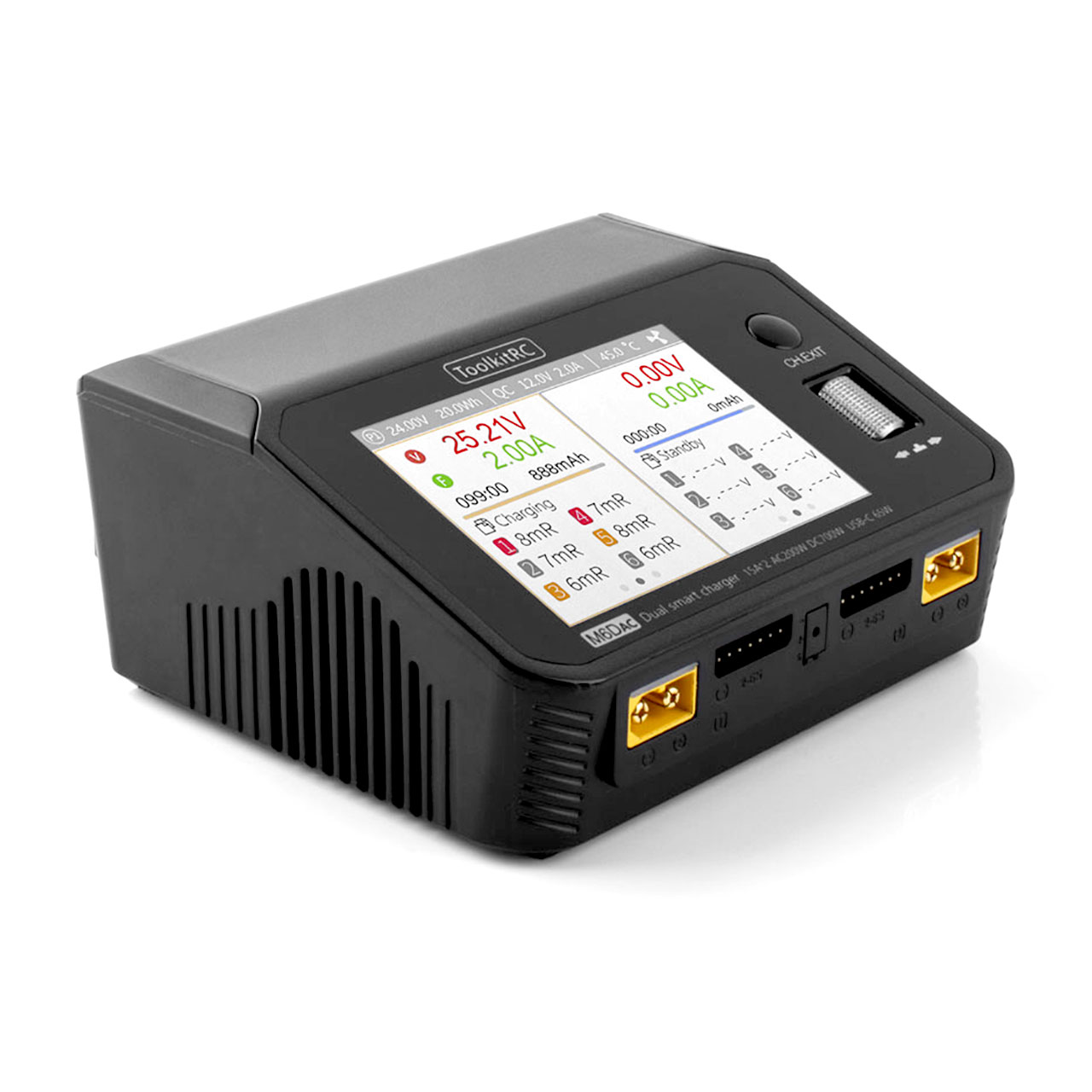 ToolkitRC M6DAC LiPo 1-6S 15A 2 Kanal Ladegerät AC/DC 11500