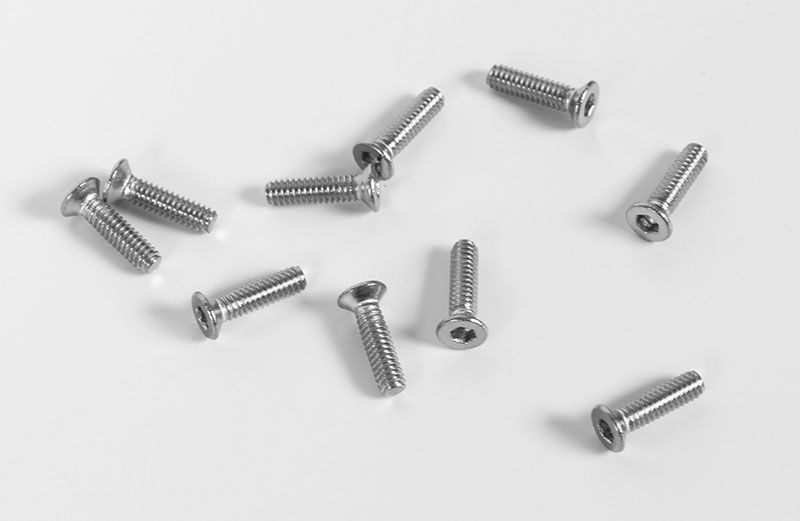 RC4WD Flat Head Socket Cap Screw M2 x 8mm (10) Z-S1257