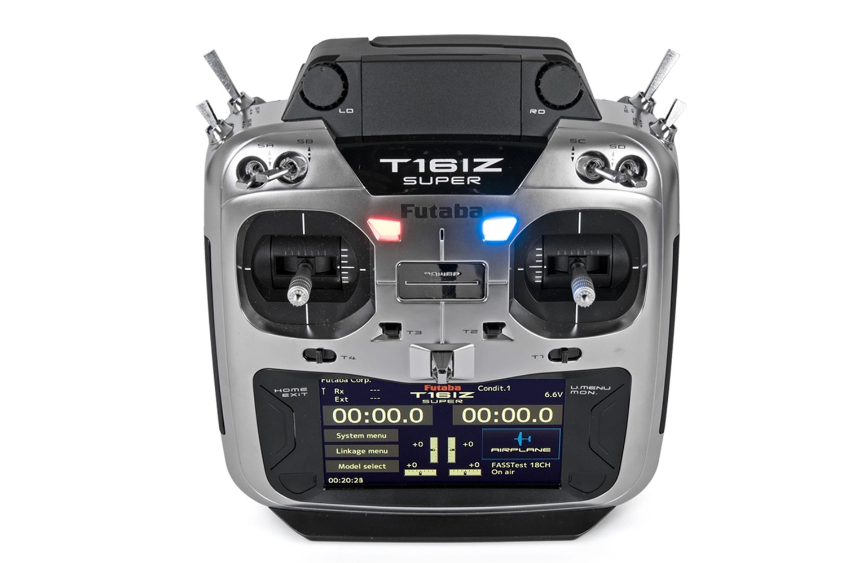 Futaba T16IZ-SUPER Sender Mode-2 + 3St. R7208SB -  FASSTest, T-FHSS, S-FHSS 05003233-3 - Abbildung 2