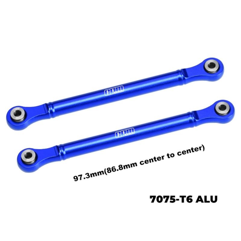 GPM Alu Spurstange hinten blau TRAXXAS 1/8 Jato 4x4 & VXL TJ162B