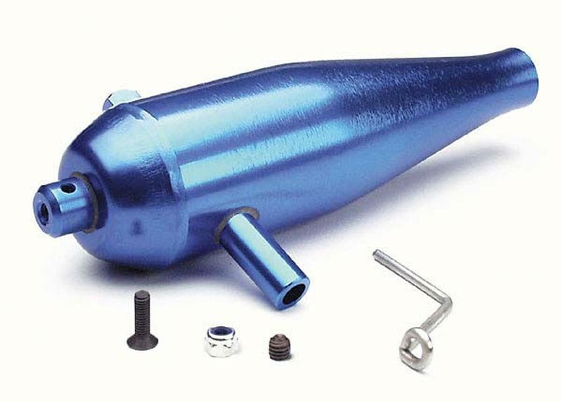 Traxxas Tuning-Auspuff, Alu 4942