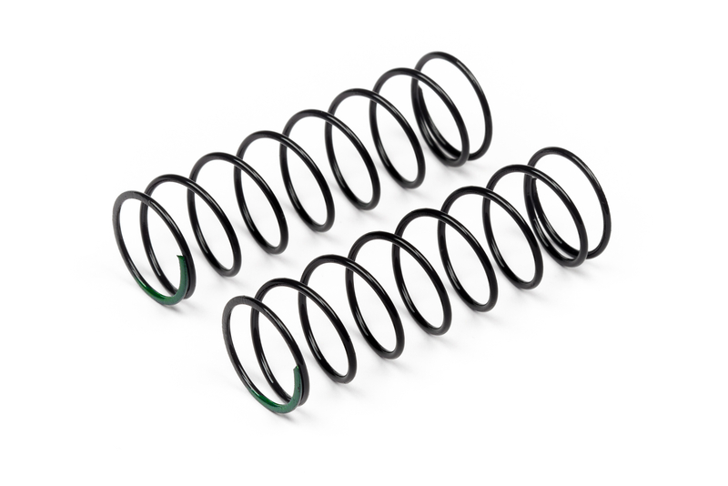 Maverick SHOCK SPRING FRONT SOFT 1.3X60X8.5 (GREEN/2PCS) MV29136