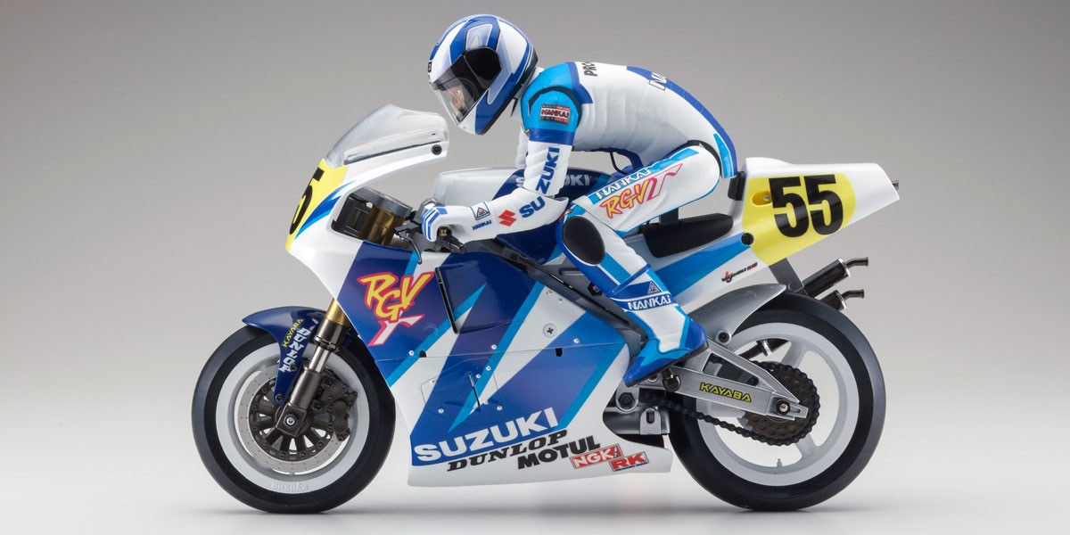 Kyosho Motorrad Hanging on Racer Suzuki RGV 1992 KIT 34931B - Abbildung 4