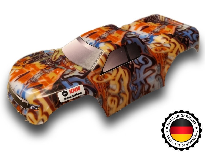 KMM Karo unbreakable +Dekor Graffiti-Designprint für TRX Mini-Maxx