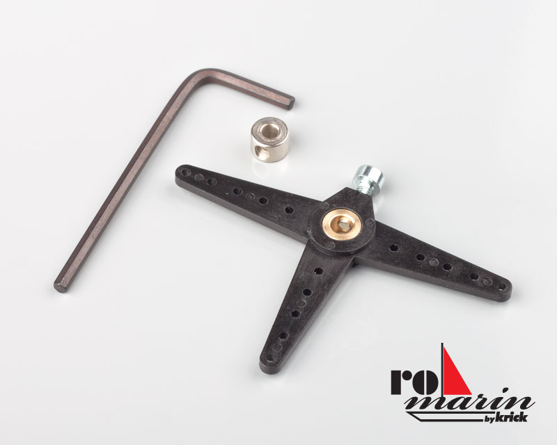 ROMARIN T-Anlenkhebel Ø3+4 mm RO1483