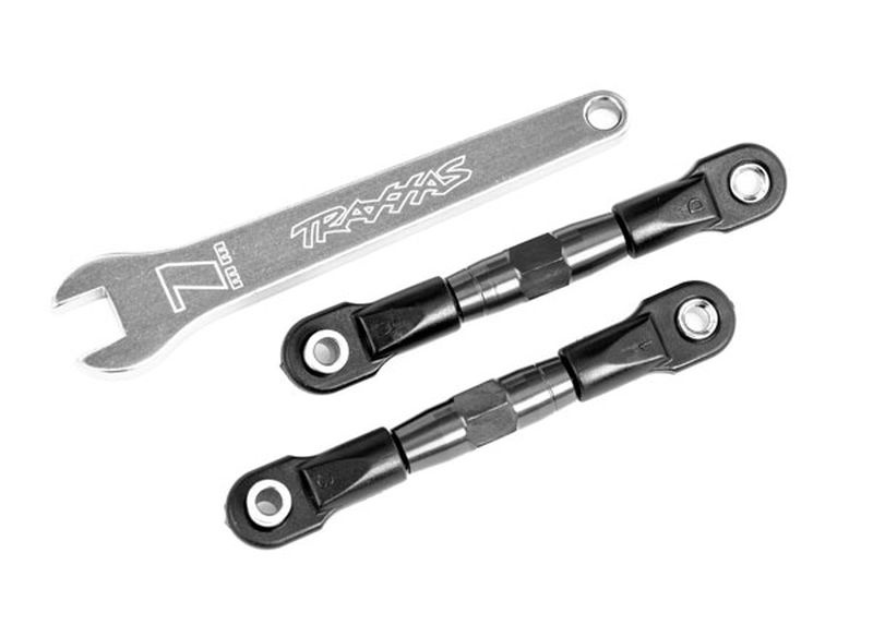 Traxxas Sturz-Spurstange hi Alurohr charcoal grau eloxiert 2443A