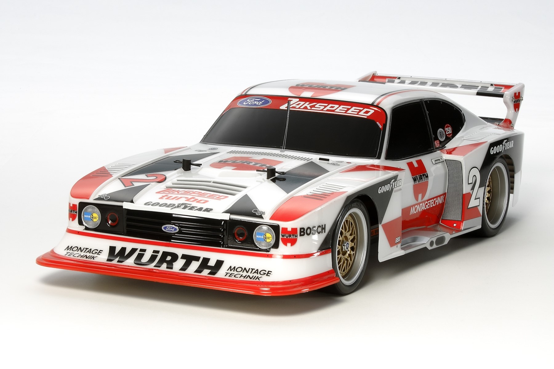 Tamiya 58678 1:10 RC Ford Zakspeed T.Capri Würth TT02 300058578