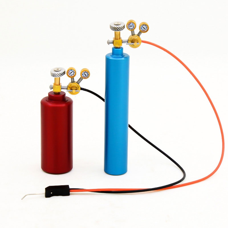H-SPEED NOS / O2 Flaschen Metall blau/rot HSPY001
