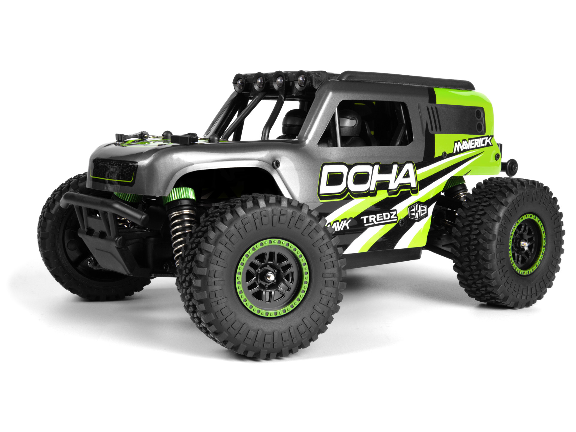 Maverick Doha 1/20 4WD Elektro Truck Grün 150703 - Abbildung 1