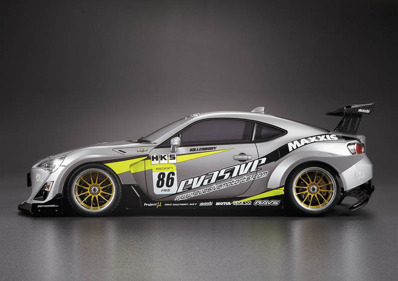 KB48587 Dekorbogen Karosserieverbreiterung Toyota 86 & Subaru BRZ