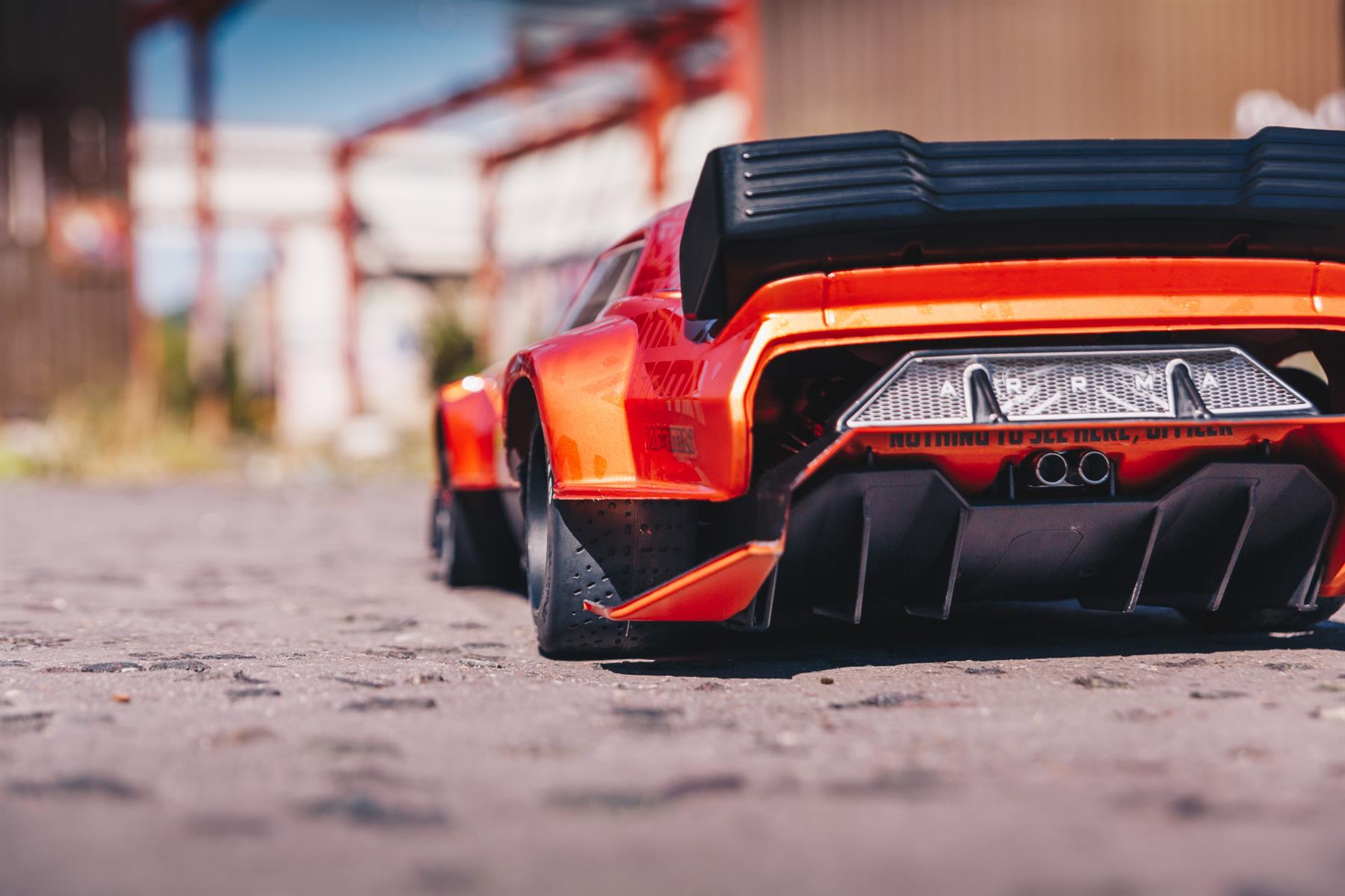 ARRMA 1/7 FELONY 6S BLX Street Bash All-Road Muscle Car RTR Orange ARA7617V2 - Abbildung 3