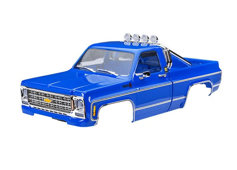 Traxxas Karosserie TRX-4M High Trail Chevy K10 blau komplett  9811-BLUE