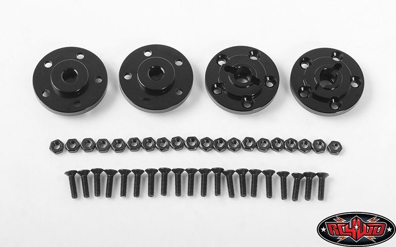 RC4WD ZS-1939 Narrow Stamped Steel Wheel Pin Mount 5-Lug for 1.55 Wheels
