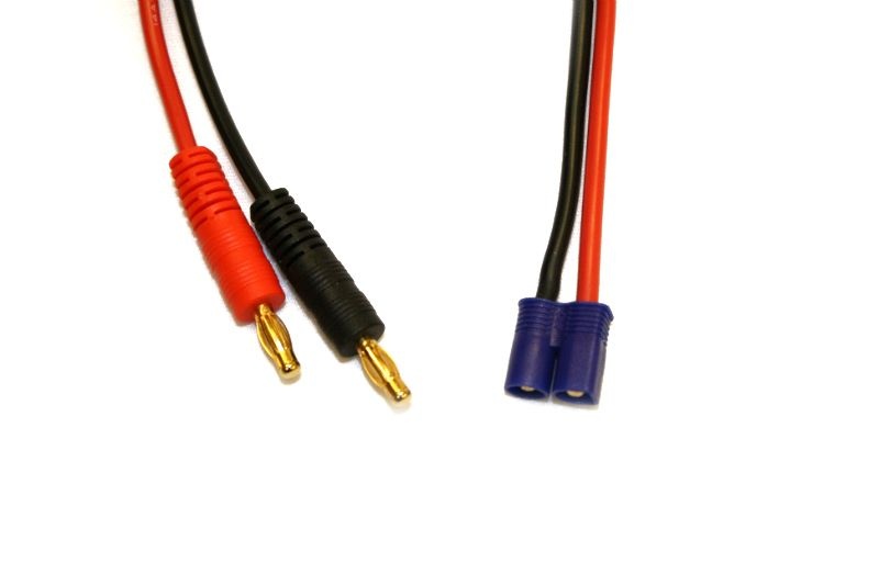 H-SPEED Ladekabel EC3 auf Bananenstecker 4mm HSPC006
