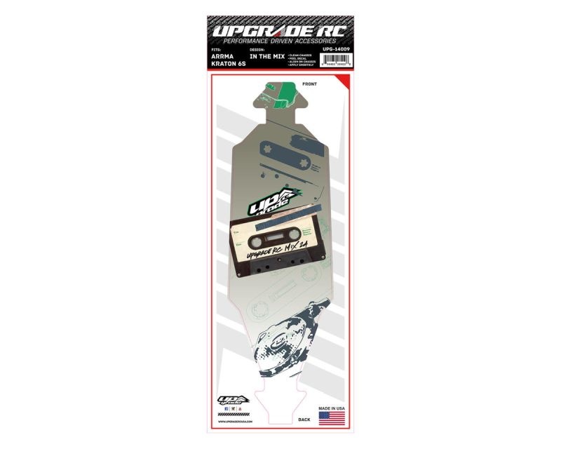 Upgrade RC Chassis Protector für ARRMA Kraton 6S (In The Mix) (1)  UPG-14009