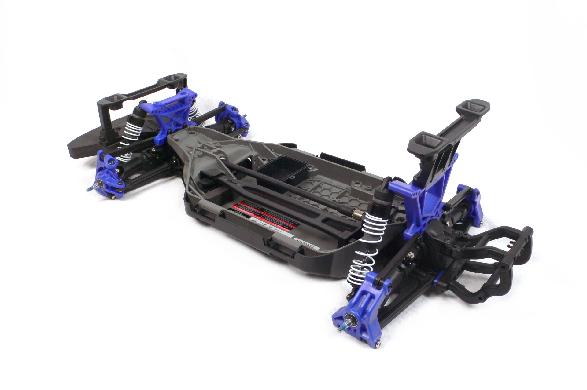Traxxas Rally 4x4 BL2S Clipless 1:10 Chassis Roller Ersatzteilspender - Abbildung 2