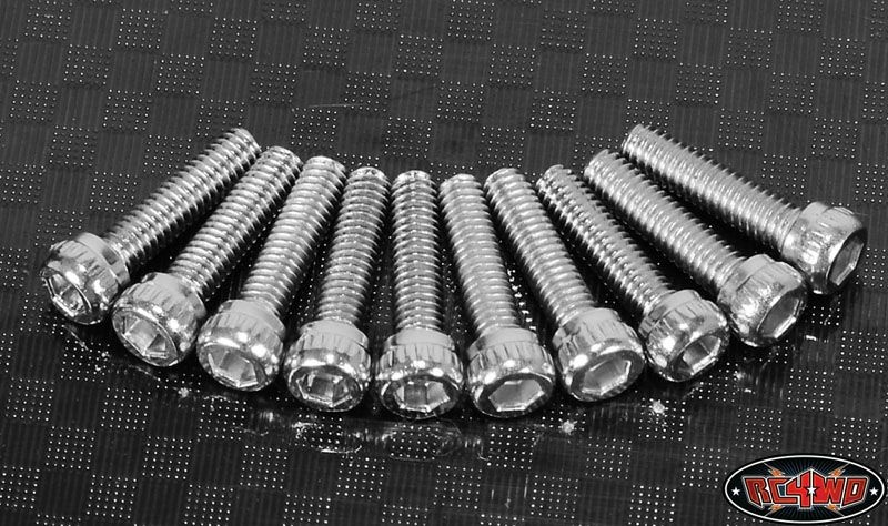 RC4WD Socket Head Cap Screws M2.5 X 10mm (10) Z-S0736