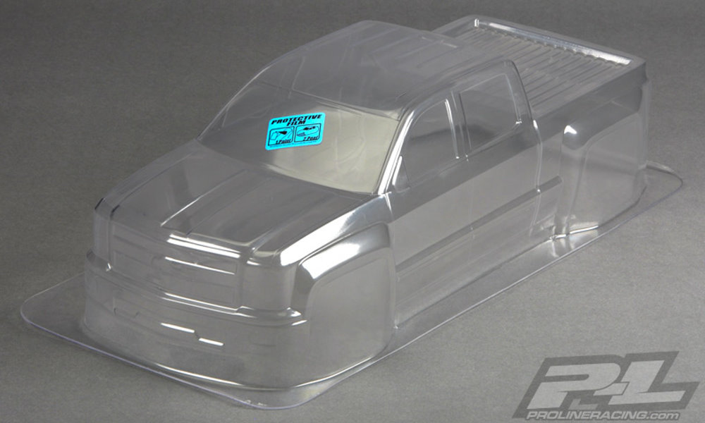 Pro-Line 2014 Chevy Silverado Karo (klar) TRX Revo3.3, T-Maxx3.3 + MGT 3430-00 - Abbildung 3