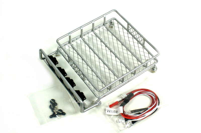 Amewi Dachgepäckträger mit 4 LEDs 010-20410
