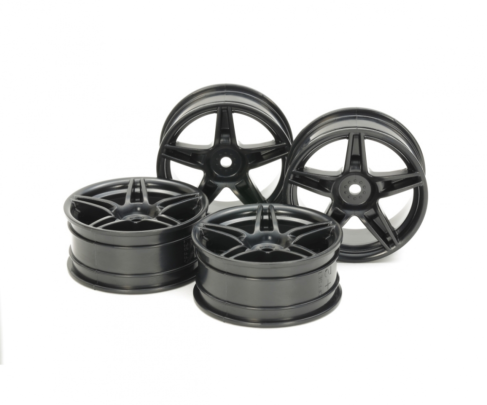 Tamiya 54853 1:10 Felgen (4) 5-Dop.-Sp. Sw 24mm +2 300054853