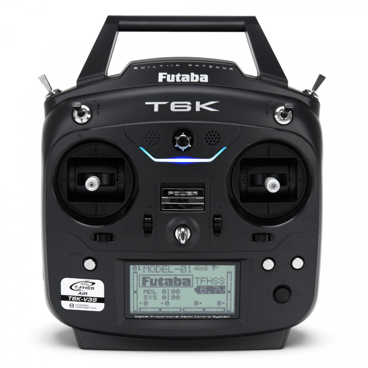 Futaba T6K-V3S Fernsteuerung Mode-1, R3008SB T-FHSS 05003170-3 - Abbildung 1