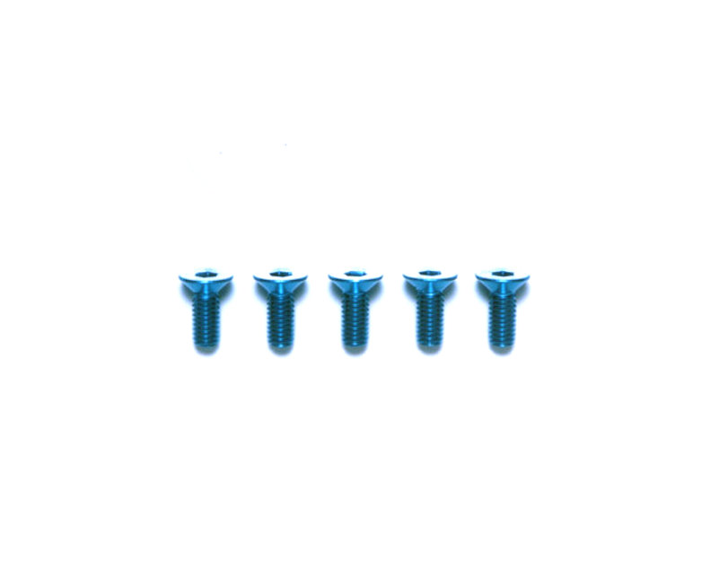 Tamiya 53772 3x8mm Innensechskantschrauben blau 300053772 - Abbildung 1