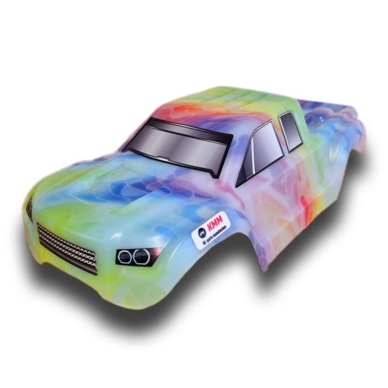 KMM Karo KMM unbreakable +Dekor Neon-Designprint für Hyper Go 1/10 & Amewi MTX10 KMM001013NE