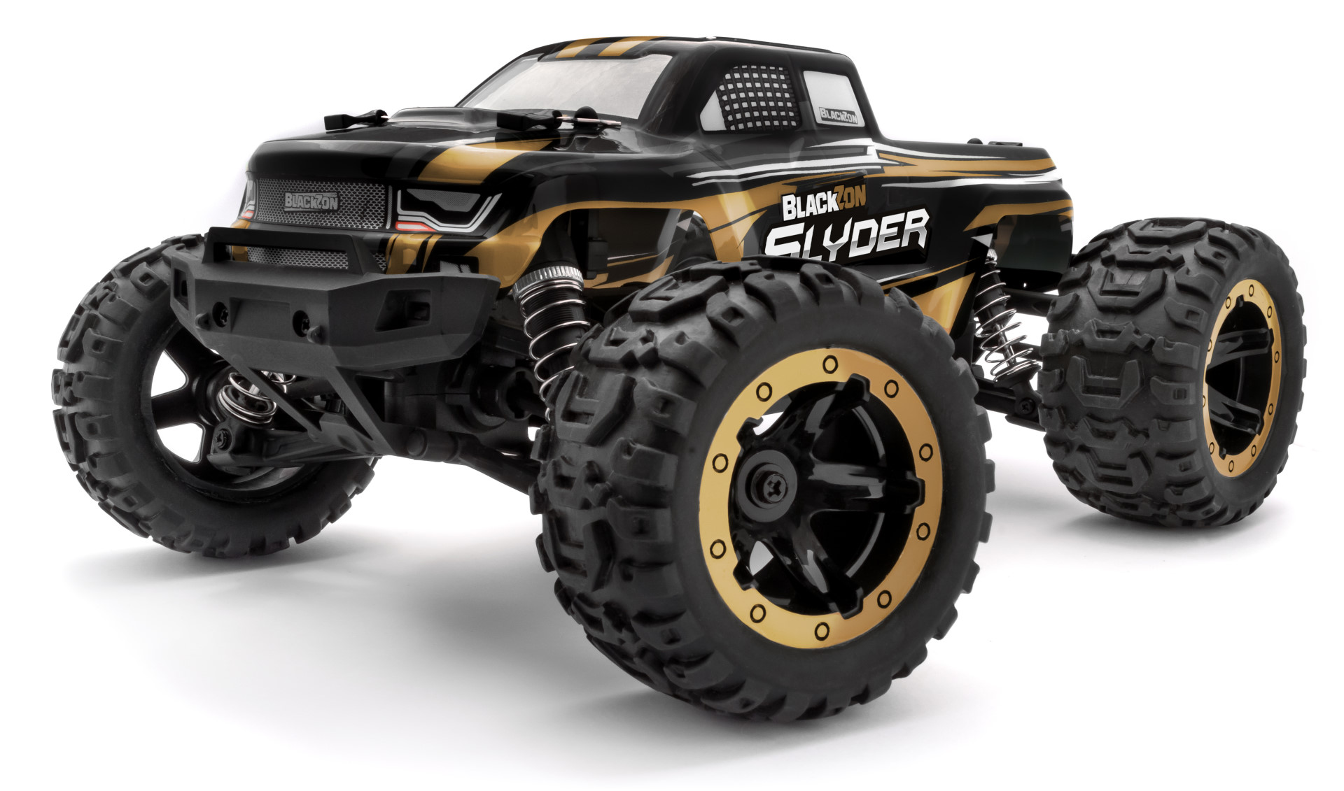 BLACKZON Slyder MT Gold 1/16 WD Elektro RC Monster Truck 540101 - Abbildung 1