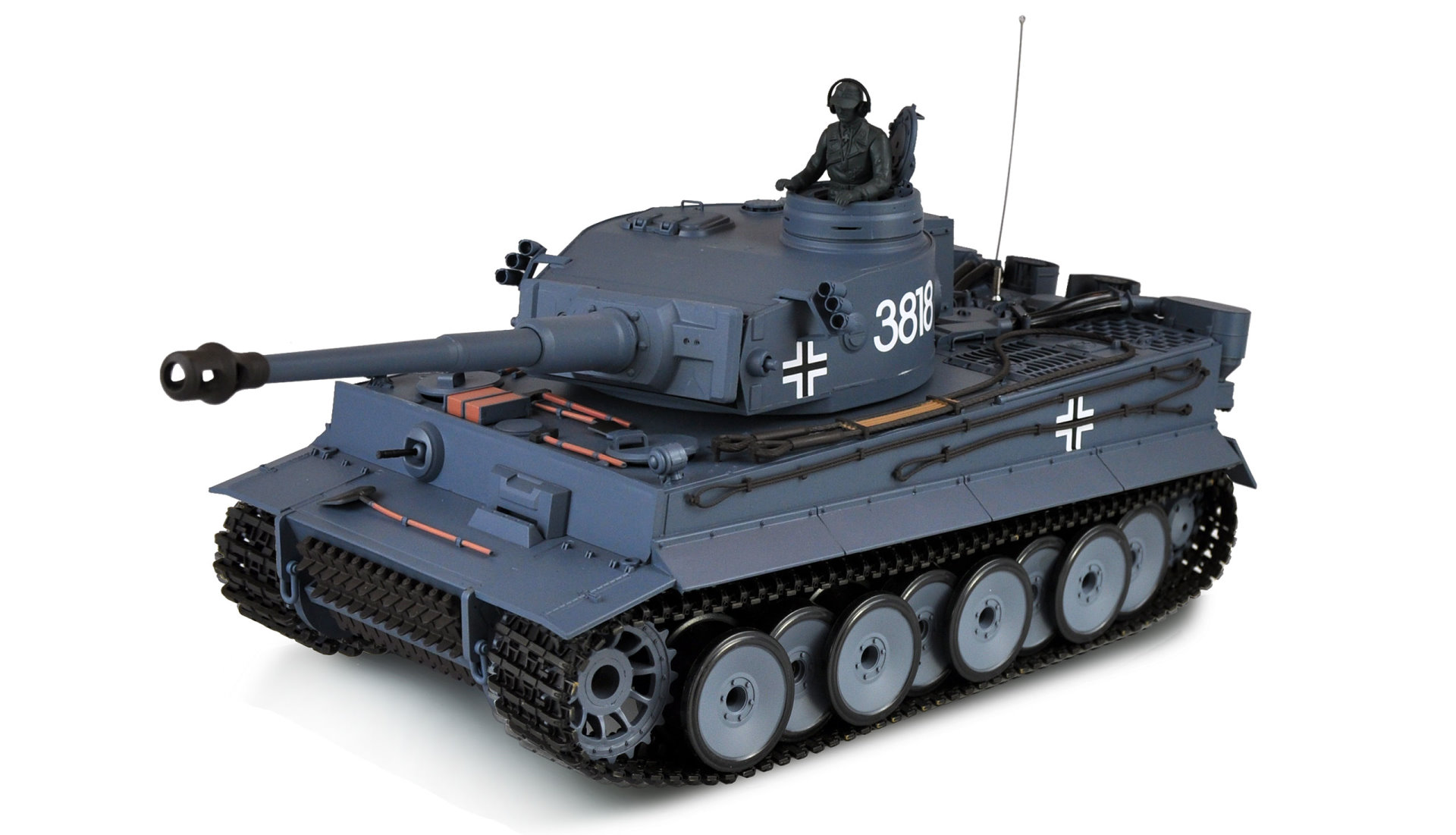 Amewi Tiger I 1:16 Advanced Line IR/BB Panzermodell mit Sound 23101