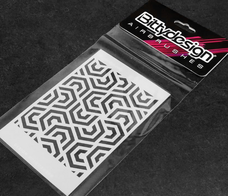 Bittydesign Vinyl stencil - Ipnotic V4 STC-008