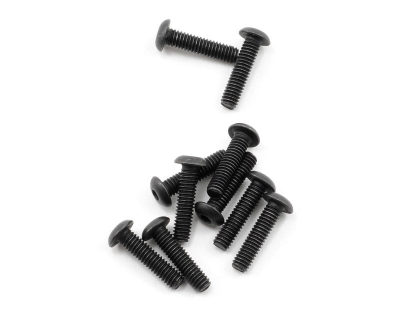 ProTek RC 2.5x10mm High Strength Rundkopfschrauben (10)  PTK-H-3104
