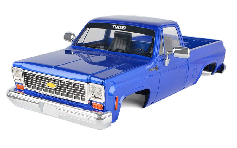 RC4WD Chevrolet K10 Scottsdale Hard Body Complete Set blau Z-B0274