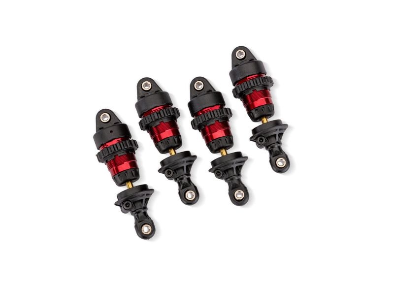 Traxxas Mini GTR Alu-Dämpfer rot kurz (4) Mini-Slash 4x4 10865-RED