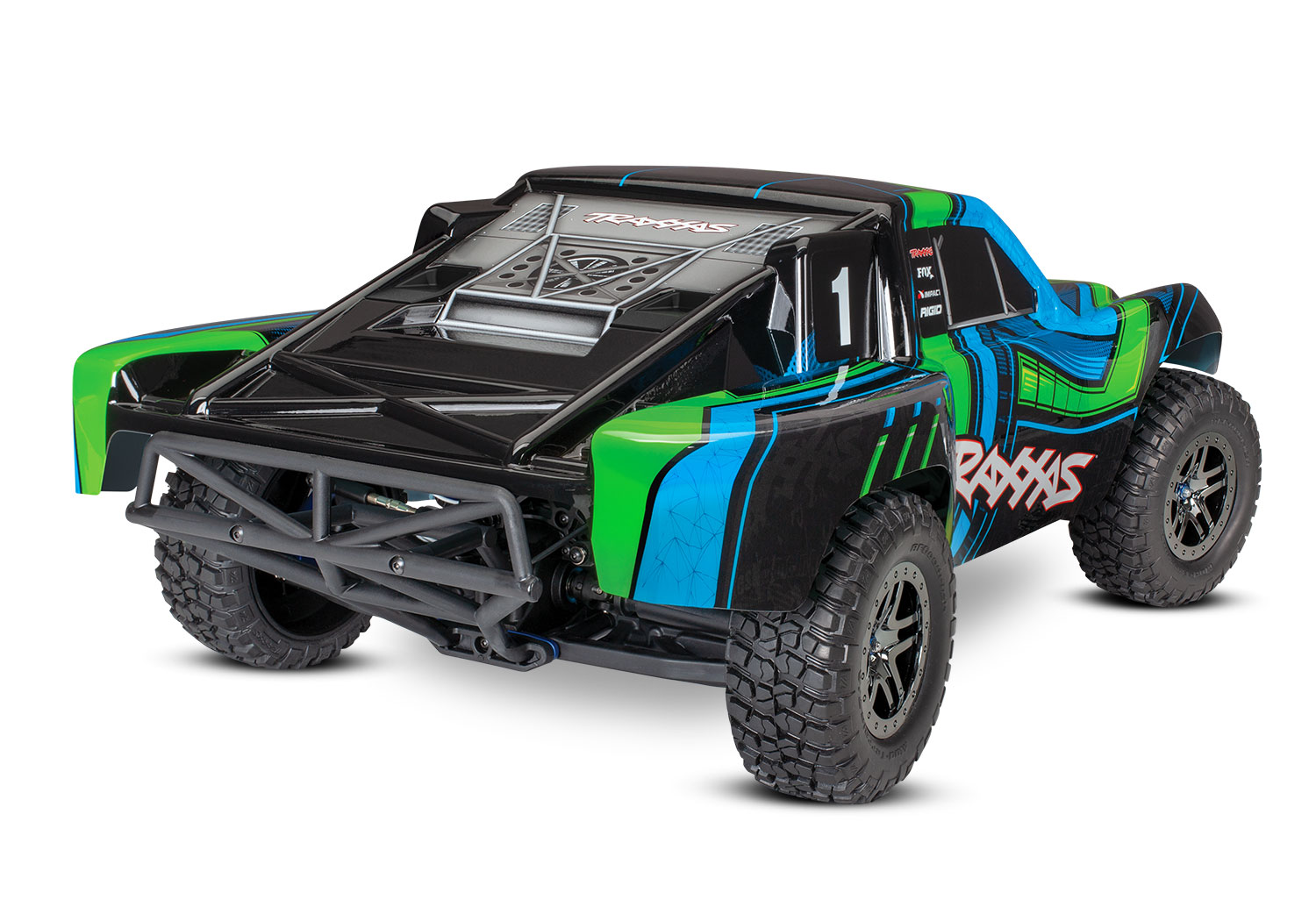 Traxxas Slash 4x4 Clipless VXL Ultimate grün 1/10 SC RTR ohne Akku und Ladegerät 68277-4 - Abbildung 2