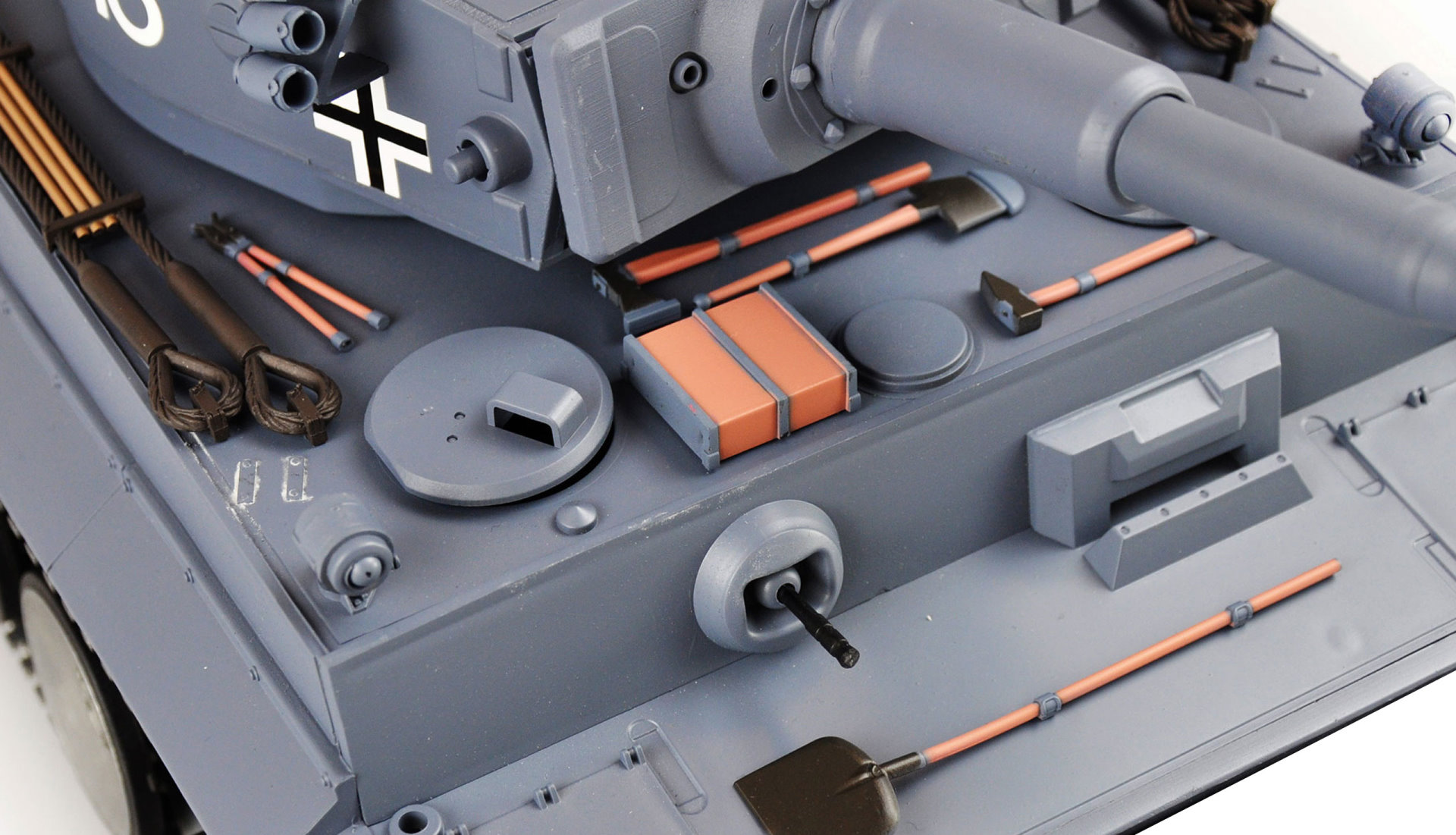Amewi Tiger I 1:16 Professional Line 2 IR/BB Panzermodell mit Sound 23103 - Abbildung 3