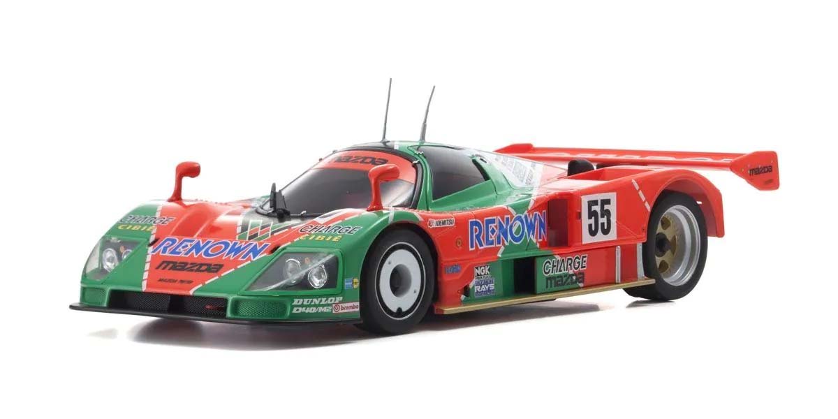 Kyosho Autoscale Mini-Z Mazda 787B No.55 1991 Winner (W-LM) MZP344RE