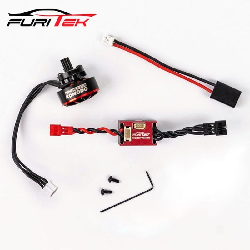 FURITEK MicroSilk 2025 BL-Power System MicroPython+MiniKomodo für TRX-4M (no waterproof) FUR-2634 - Abbildung 1