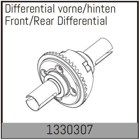 Absima Differential vorne/hinten 1330307