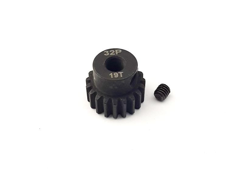 H-SPEED Ritzel 19 Zähne 32dp, 5mm Stahl (M0.8) HSPX219 - Abbildung 1