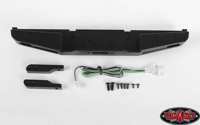 RC4WD VVV-C0606 Front Winch Bumper W/LED Lights for Traxxas TRX-4 '79 Bronco