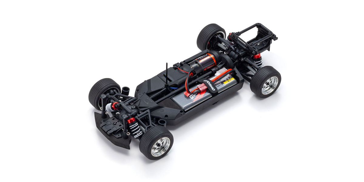 Kyosho FAZER FZ02 (L) Ford Mustang Boss 429 Black 1969 1:10 Full Set 34437T1 - Abbildung 3