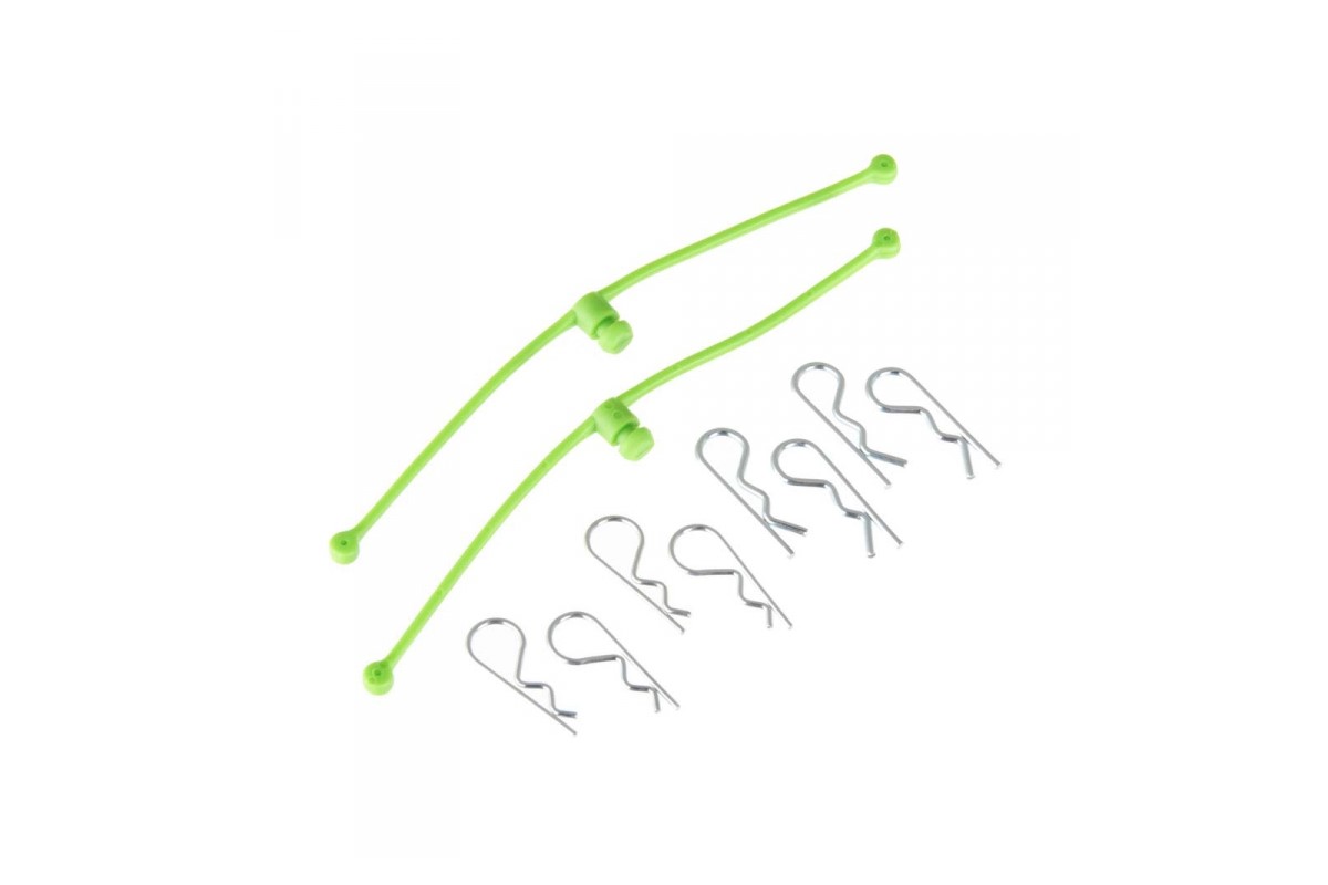 DU-BRO Karosserieklammer Halter grün 2St. Body Clip Retainer 2253 - Abbildung 1
