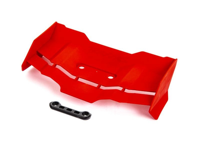 Traxxas Heckflügel rot 9517R - Abbildung 1