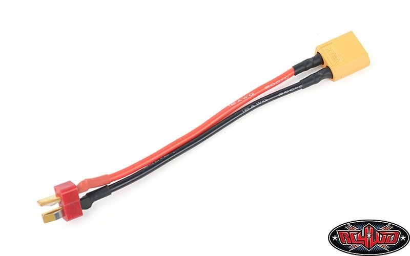 RC4WD T Style Male to XT60 Male Connector Adapter Z-E0143