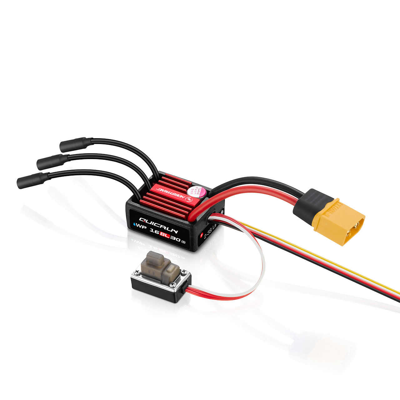 Hobbywing QuicRun WP16BL30 G2 Brushless Regler 30A 2-3s für 1:16 30110001