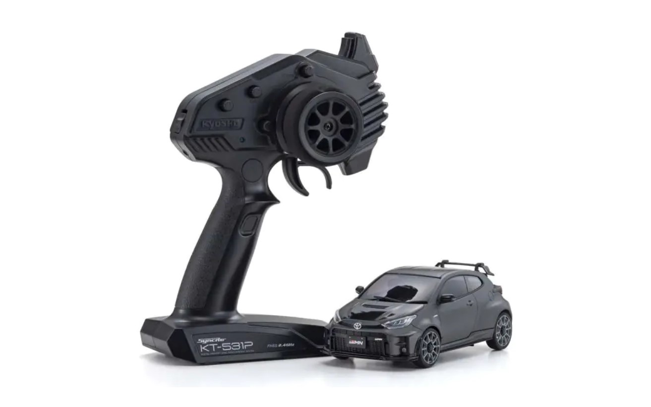 Kyosho Mini-Z AWD Toyota GRMN Yaris Circuit Package Gun Metal (MA020-KT531P) 32640GM - Abbildung 3